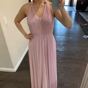 Mauve convertible Alfred Angelo dress